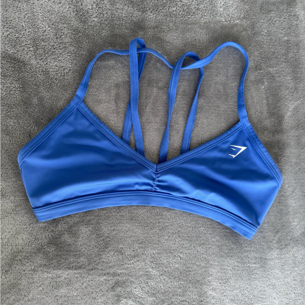 Gymshark Minimal sports bra Blue